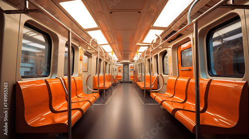 interior of a train,train, interior, seat, inside, transportation, subway, transport, travel, bus, passenger, metro