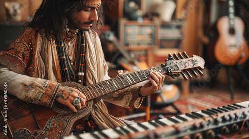 Musical Harmony: The Art of Sitar and Song.