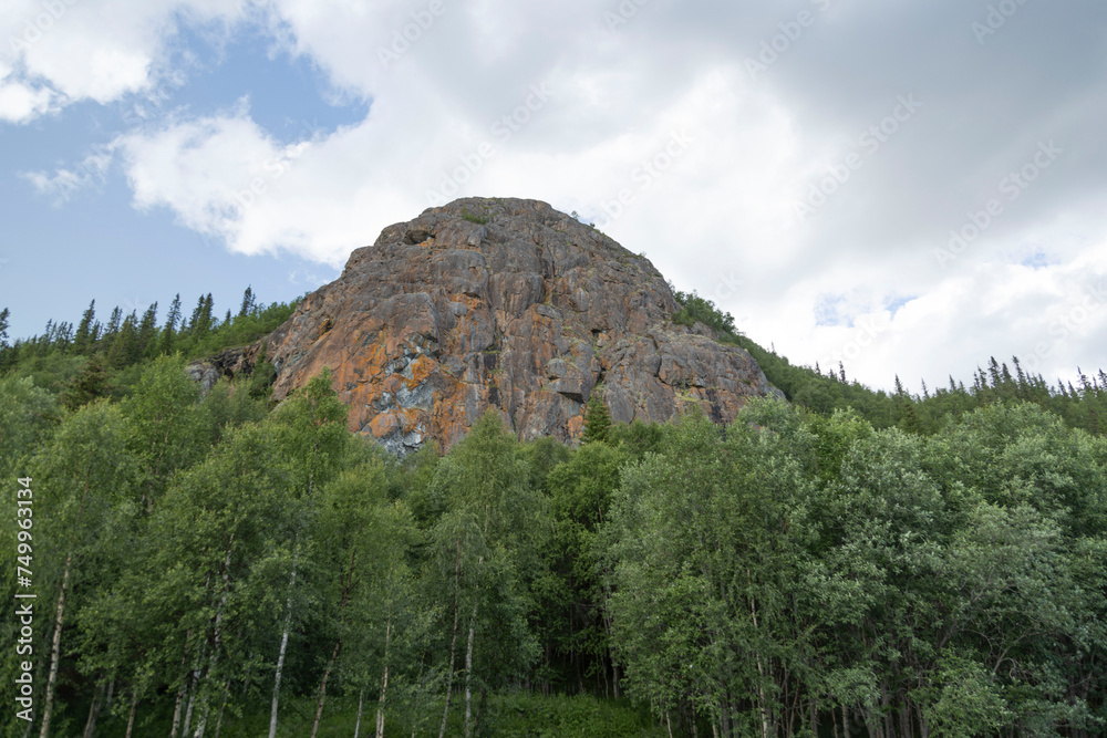 Obraz premium hill in a landscape