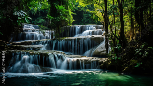 Waterfalls at Surat Thani landscape © John