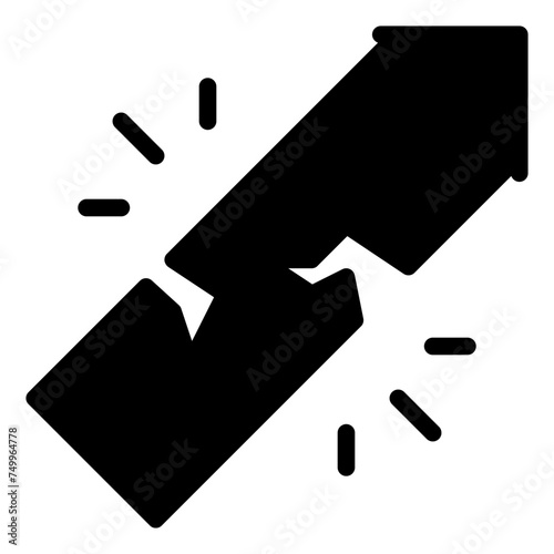 disruption arrow icon