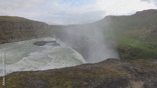 Obraz na płótnie Gullfoss (