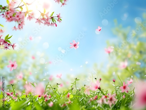 Spring background wallpaper © AmirsCraft