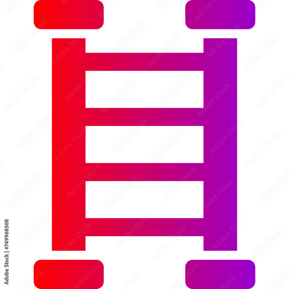 Ladder Vector Glyph Gradient Icons Ladder Vector Glyph Gradient Icons