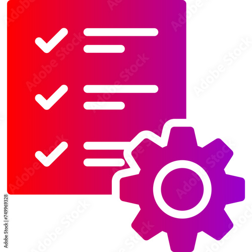 Project Vector Glyph Gradient Icons