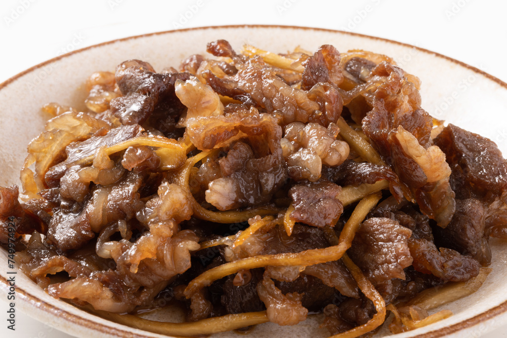 牛肉とゴボウのしぐれ煮