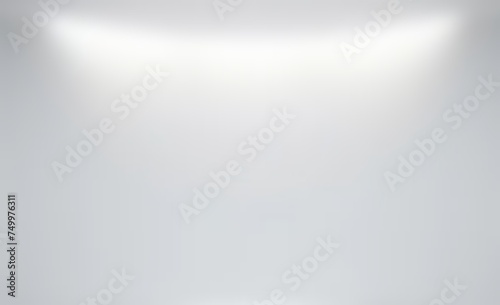 Vászonkép White polished blank background