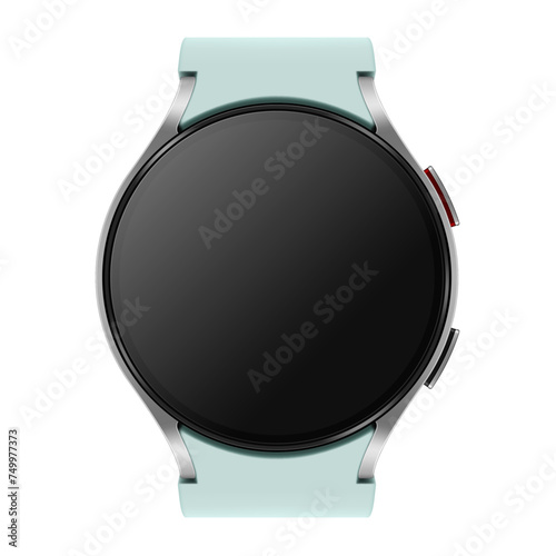 Smart watch isolated on white. Fitness bracelet. Smart Band