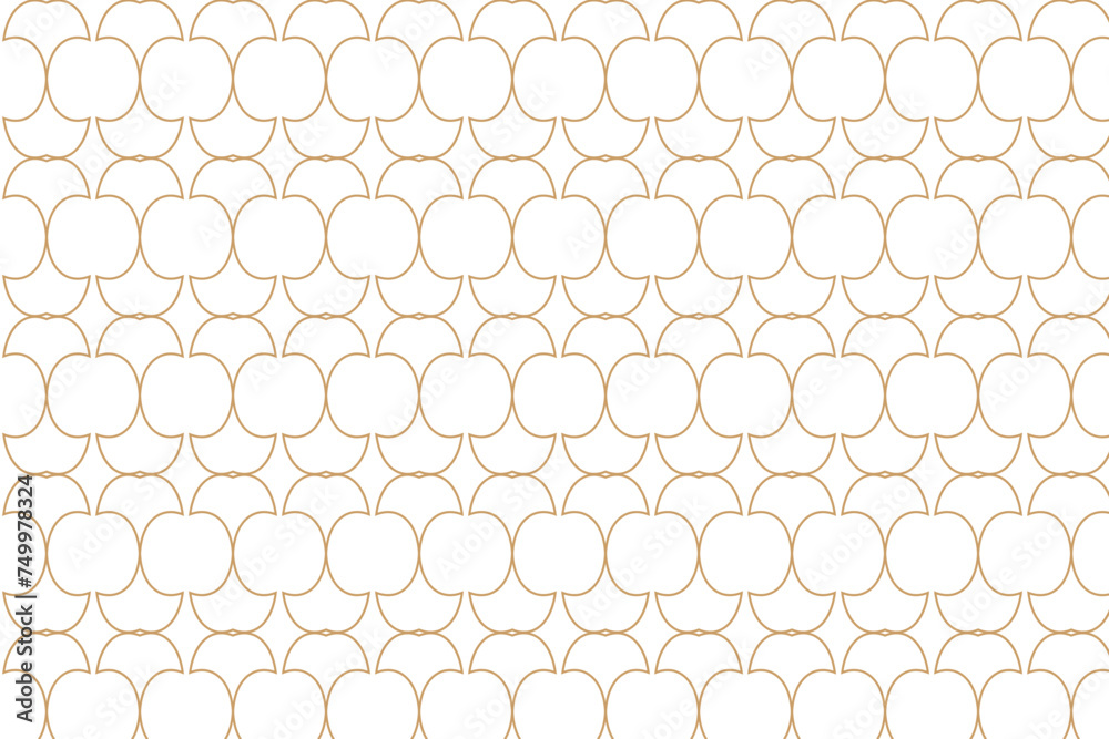 Elegant golden art nouveau seamless pattern. Elegant golden art nouveau seamless pattern.