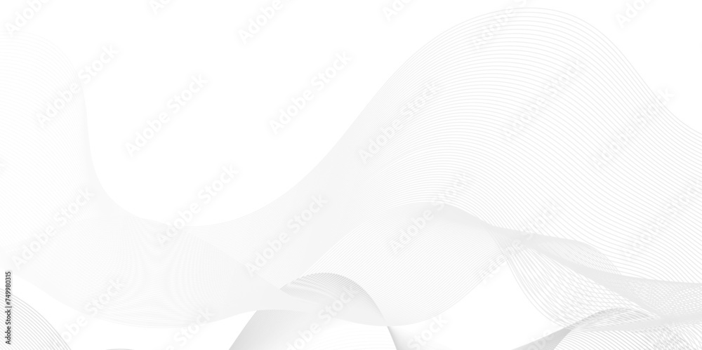 Vector abstract white and gray technology wave background. futuristic gradient and white wave curve lines banner design. Modern template design flowing particles wave. Vector abstract white and gray technology wave background. futuristic gradient and white wave curve lines banner design. Modern template design flowing particles wave.