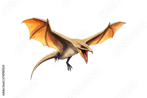 Fantasy dragon. Vector illustration design. © Tamara