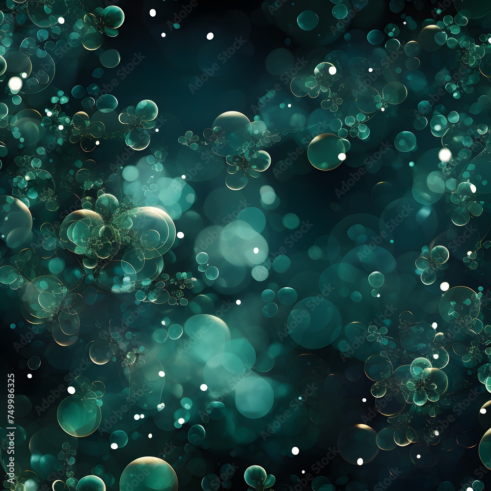 St. Patrick's Day wallpaper by arranging shiny bubbles in a whirlwind pattern St. Patrick's Day wallpaper by arranging shiny bubbles in a whirlwind pattern