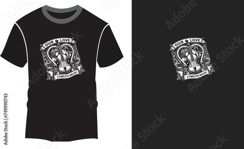 Music lover t-shirt design
