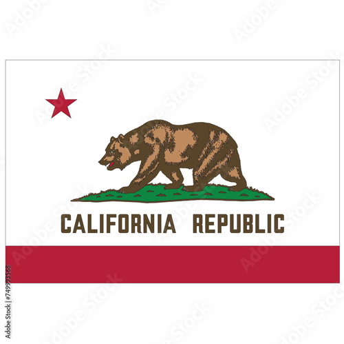 Flag of the U.S. state of California