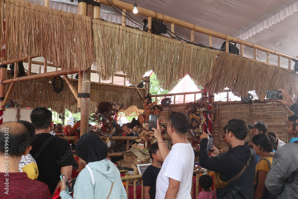 excitement before welcoming the Nyepi holiday celebrations excitement before welcoming the Nyepi holiday celebrations