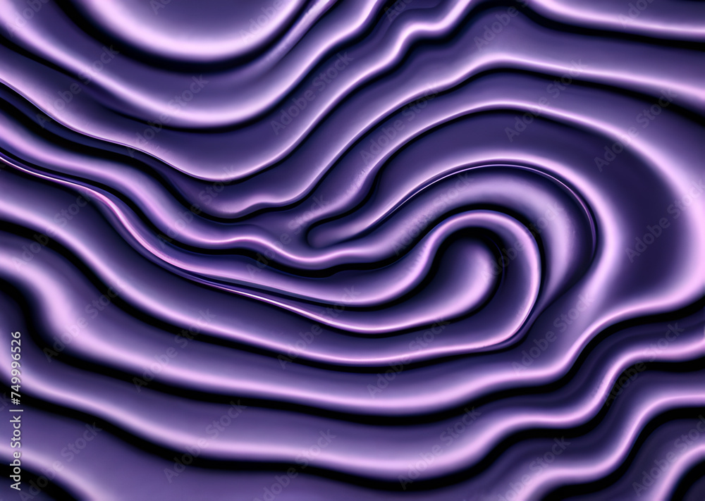 Fototapeta premium Colorful flowing spiral liquid waves background wallpaper,mixed gradient color abstract high definition and high definition,Generative AI