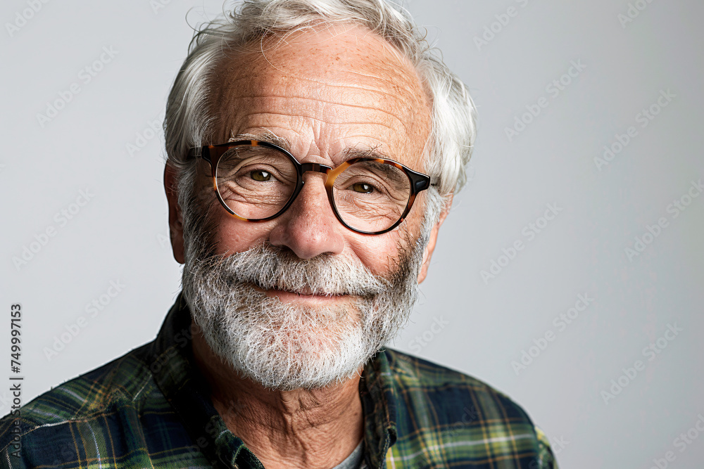Portrait of a smiling senior man Portrait of a smiling senior man