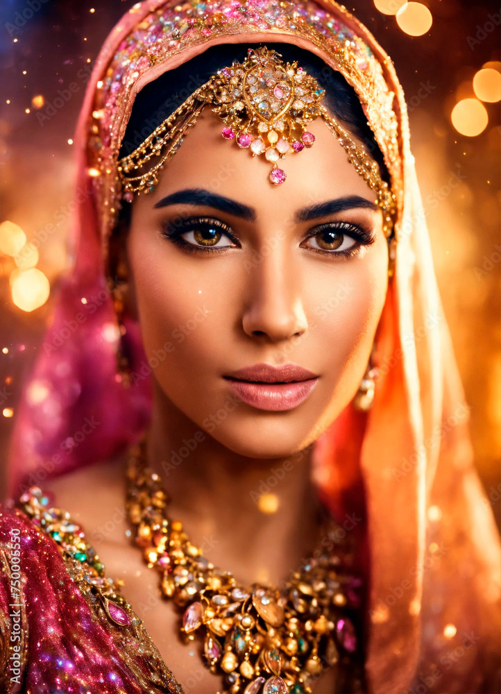beautiful muslim woman in hijab. Selective focus. beautiful muslim woman in hijab. Selective focus.
