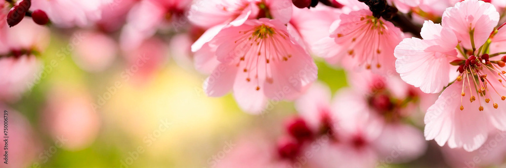 cherry blossoms in the garden. Selective focus. cherry blossoms in the garden. Selective focus.
