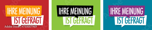 Ihre meinung ist gefragt