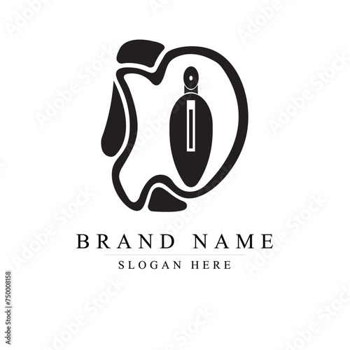 capsule black and white variant flat vector icon from human body parts collection for web, mobile apps, DI logo design concept	
