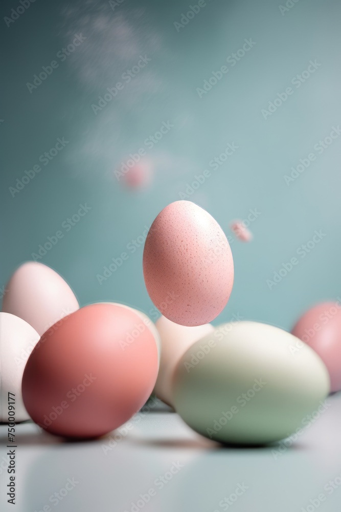 Easter eggs. Generative AI Easter eggs. Generative AI