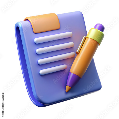 Copywriting, writing icon. Creative writing and storytelling, education concept.