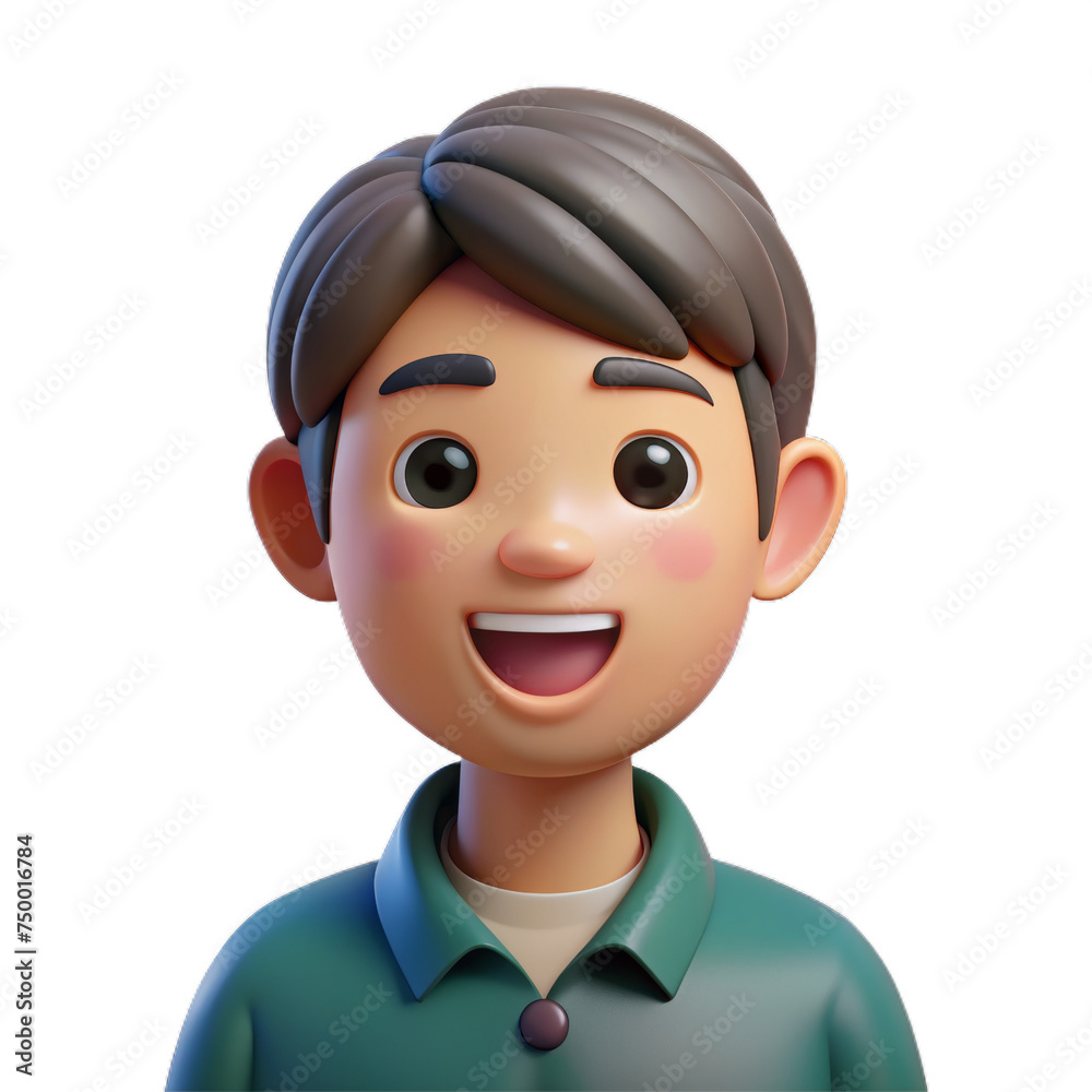 3d character people close up portrait, smiling nice, 3d Avartar or icon, 3d character people close up portrait, smiling nice, 3d Avartar or icon,