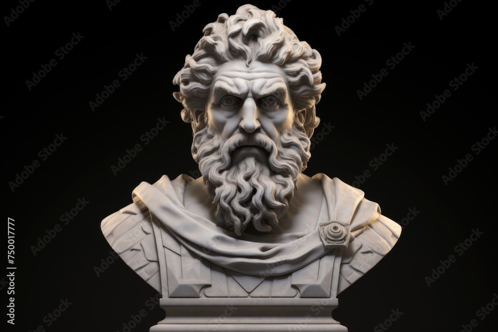 Aelius Galenus, Galen of Pergamon portrait statue Aelius Galenus, Galen of Pergamon portrait statue