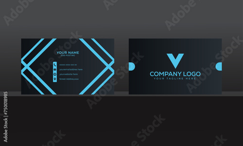 Business card for company branding corporate official personal introduction own void grab business modern print logotype cyberspace as well as identity premium elegance royals symbol element concept.