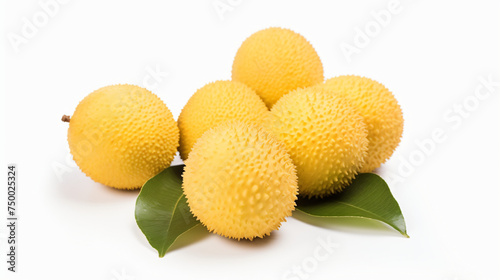 Longkong fruit isolated on white background