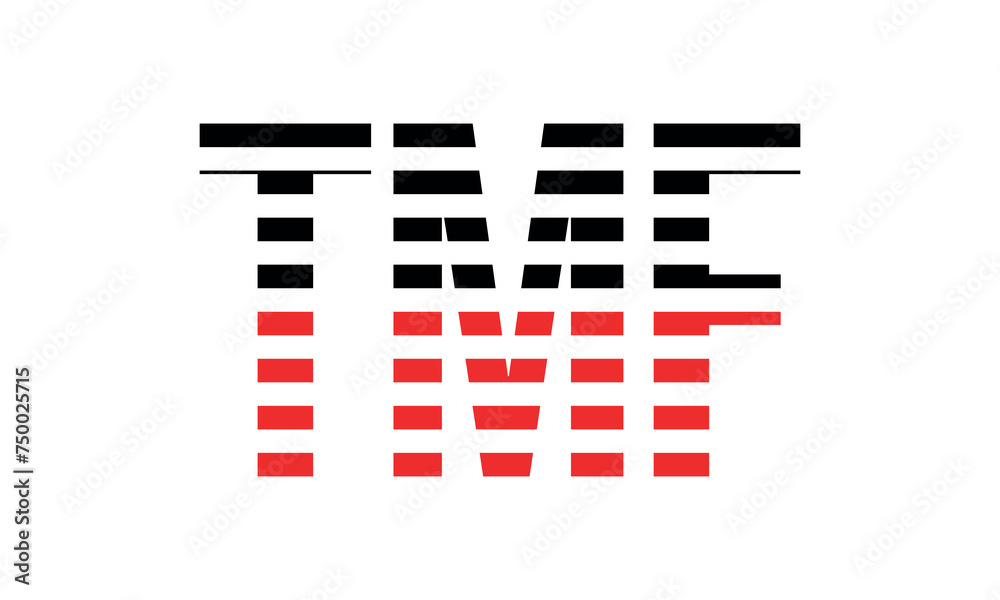 TMF three initial letter iconic line negative space minimal logo design vector template. monogram, abstract, wordmark, business, typography, minimalist, brand, company, flat, modern, unique, simple