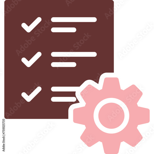 Project Vector Glyph Two Color Icon