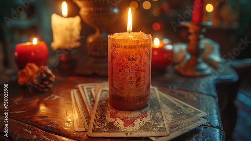 Create a DIY fortune-telling booth at your Halloween party, complete with mysterious tarot cards and a mystical atmosphere that adds an element of intrigue to the celebration.
