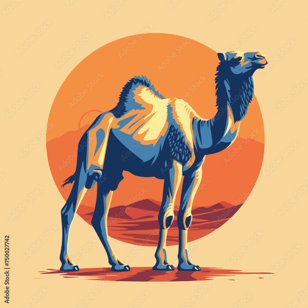 camel in desert