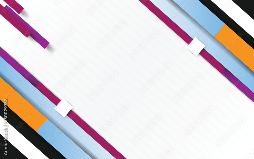 Modern geometric background design