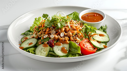 Indonesian Pecel Blitar Peanut Sauce Salad