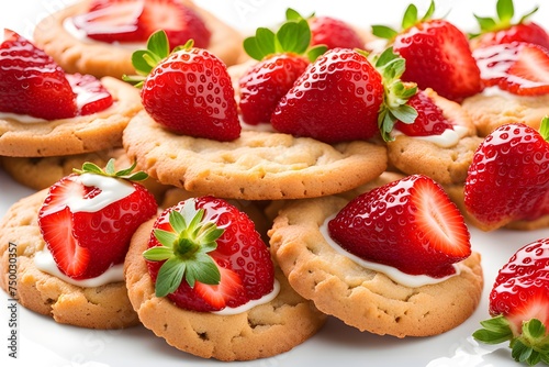 strawberry cookies 