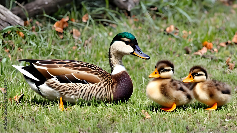 Birds, Ducks, ducks and ducklings, pet, swimming, ducks on the water Birds, Ducks, ducks and ducklings, pet, swimming, ducks on the water