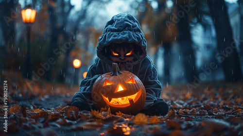 Host a virtual costume contest, encouraging friends and family to showcase their spookiest, most creative outfits, bringing Halloween festivities into the digital realm. photo