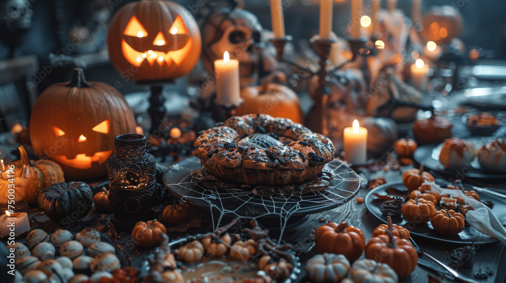 Infuse your Halloween feast with creepy culinary delights, from spiderweb-shaped appetizers to ghastly desserts, turning your dining table into a macabre masterpiece.
