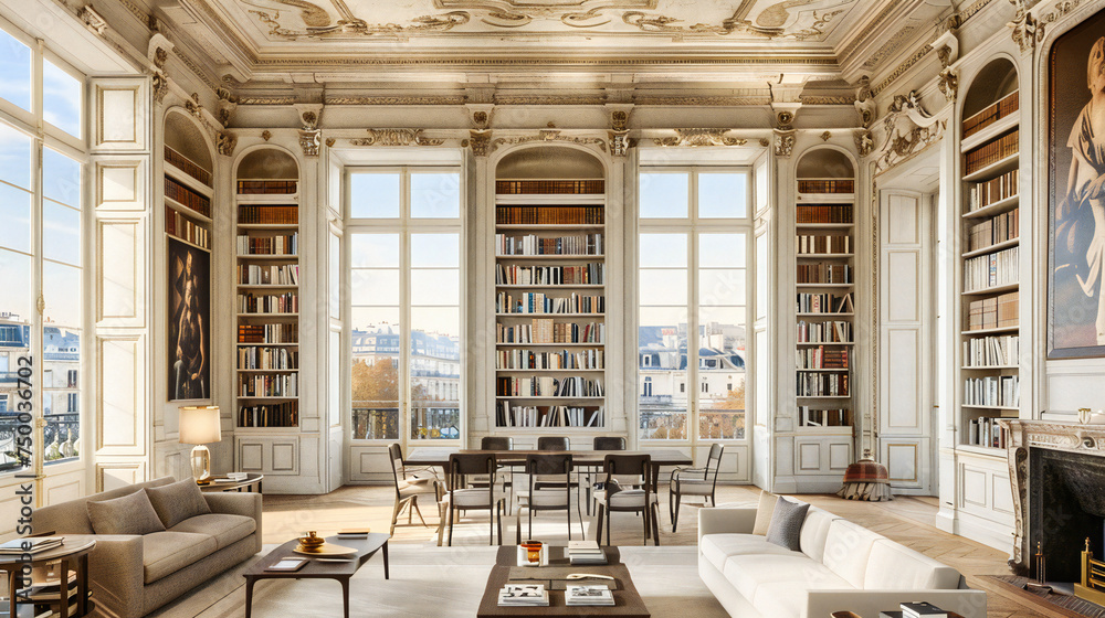 Timeless Wisdom: An Ancient Librarys Grandeur Captured, Housing Centuries of Knowledge Within Its Ornate Halls Timeless Wisdom: An Ancient Librarys Grandeur Captured, Housing Centuries of Knowledge Within Its Ornate Halls