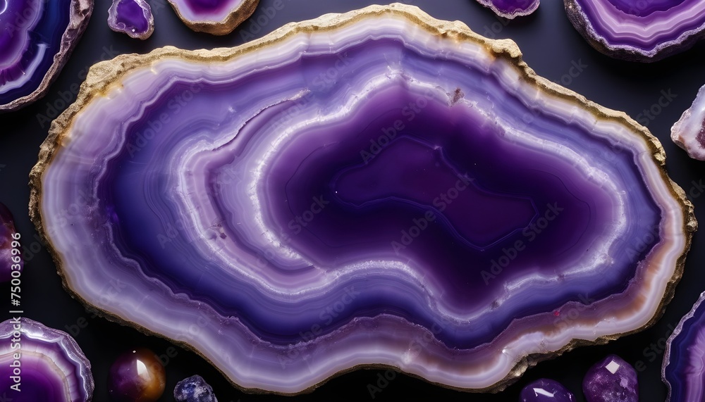 Purple agate texture Purple agate texture