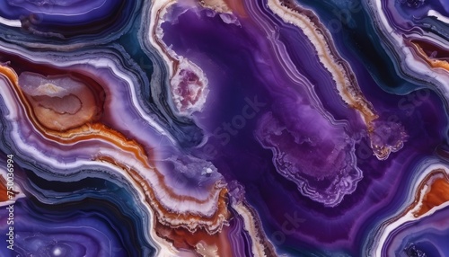 Purple agate texture