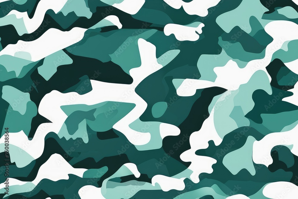 Arctic military camouflage. Vector camouflage pattern for army. Texture background.