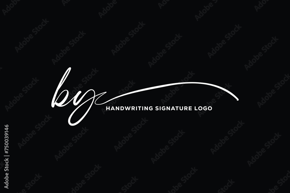 BY initials Handwriting signature logo. BYHand drawn Calligraphy lettering Vector. BY letter real estate, beauty, photography letter logo design. BY initials Handwriting signature logo. BYHand drawn Calligraphy lettering Vector. BY letter real estate, beauty, photography letter logo design.