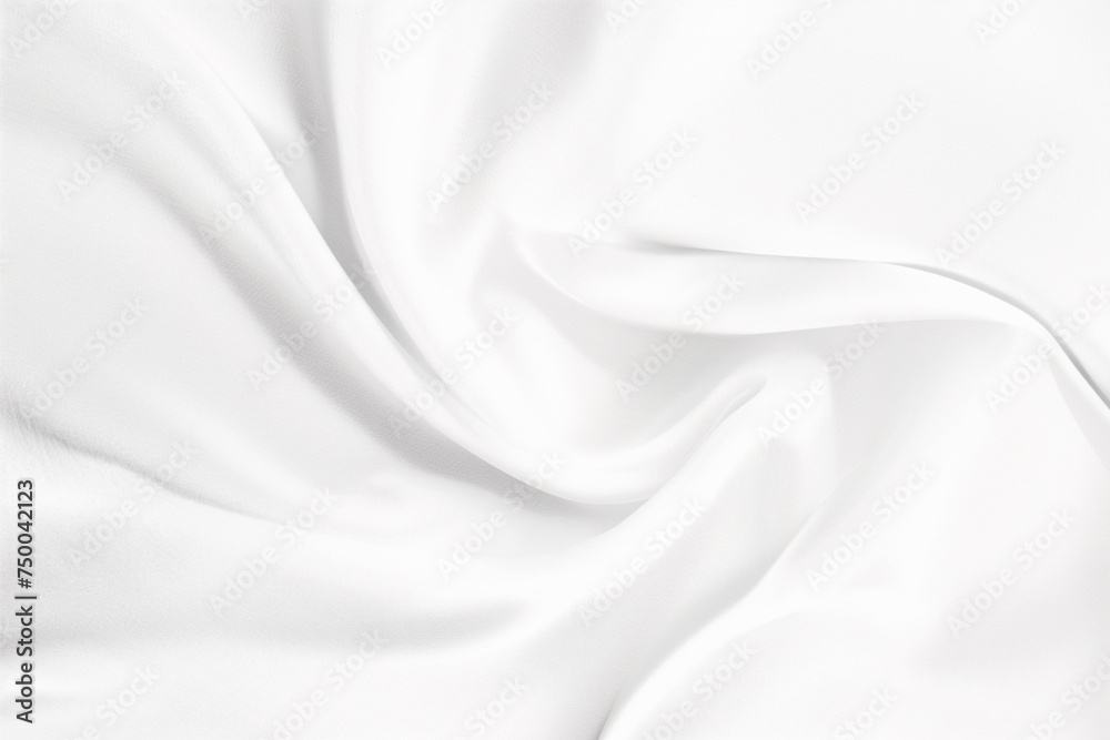 white silk background