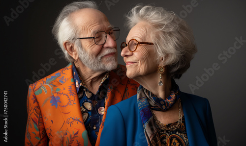 Studio portrait of a happy ...