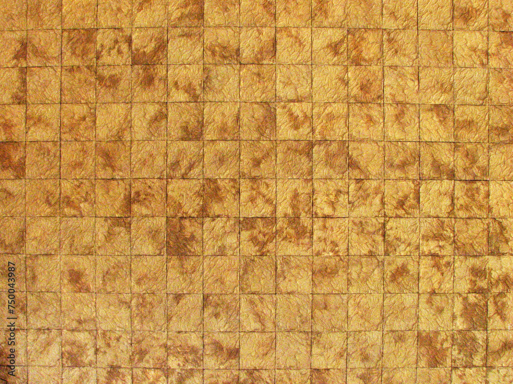 Closeup of wrinkle designed wall tiles Closeup of wrinkle designed wall tiles