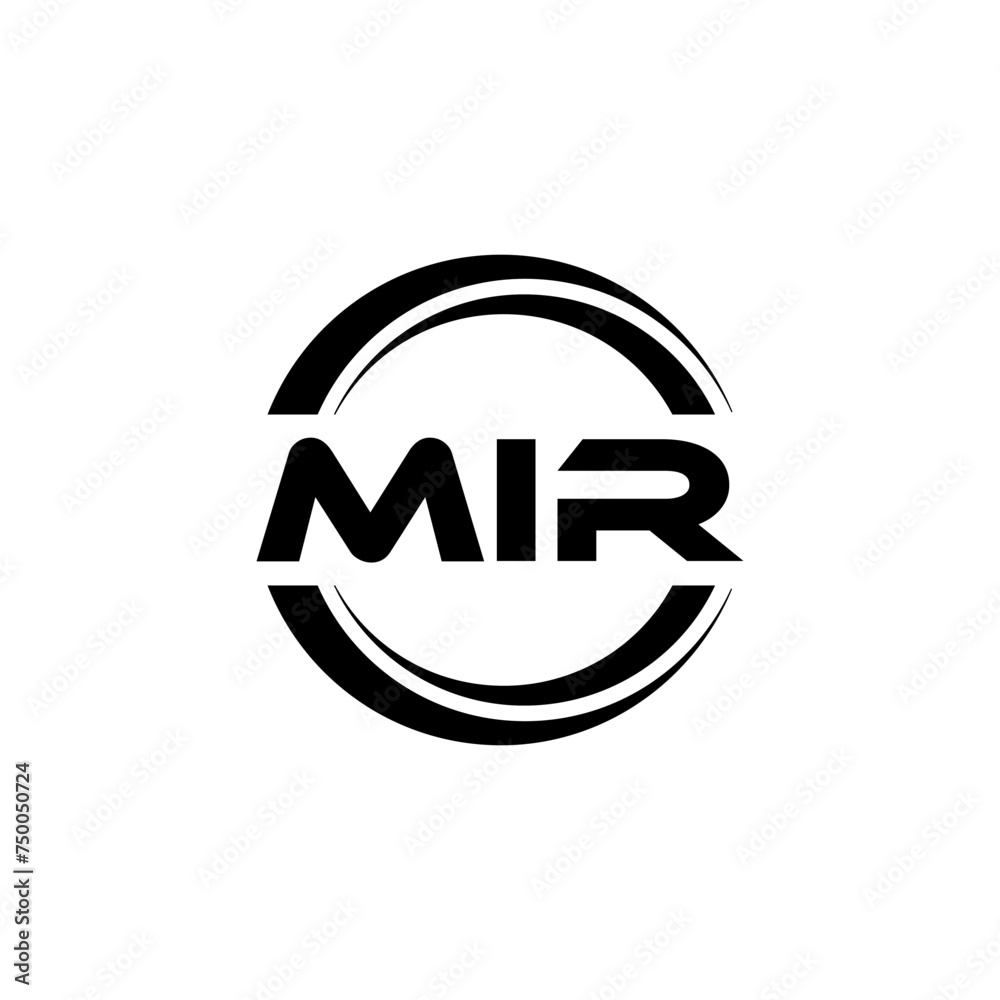 MIR letter logo design with white background in illustrator, vector logo modern alphabet font overlap style. calligraphy designs for logo, Poster, Invitation, etc. MIR letter logo design with white background in illustrator, vector logo modern alphabet font overlap style. calligraphy designs for logo, Poster, Invitation, etc.